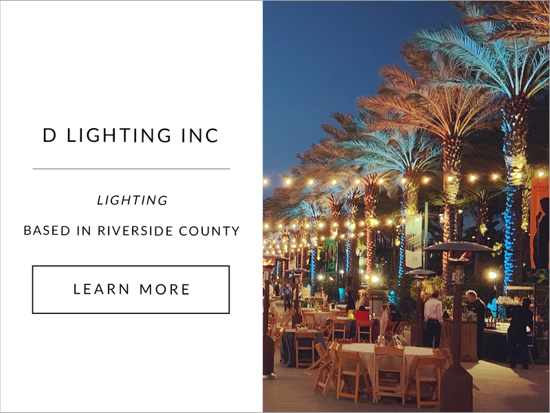 Custom Event Lighting in Southern California